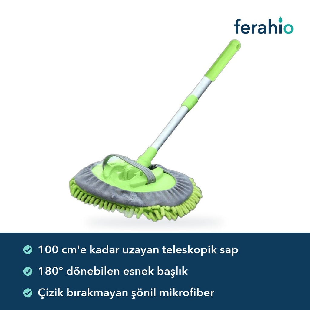 Mikrofiber Araba Yıkama Fırçası