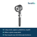 Filtreli Duş Başlığı 3 Modlu