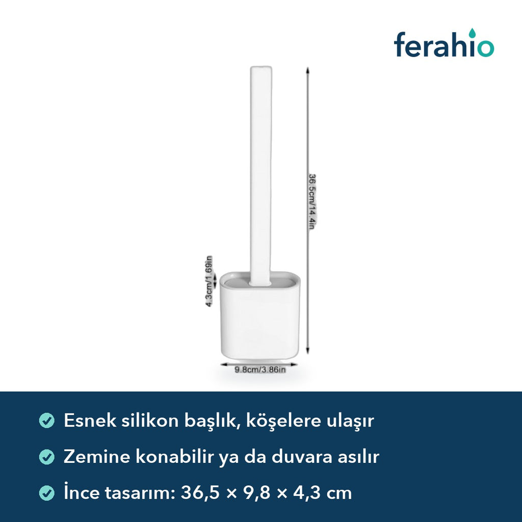 Yeni Nesil Silikon Klozet Fırçası
