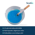 Tek Kullanımlık Jel Küllük 25 Adet