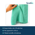 Mikrofiber Rulo Temizlik Bezi 20 Adet