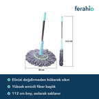 Kendinden Sıkmalı Paspas Mop