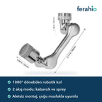 1080° Robotik Musluk Başlığı
