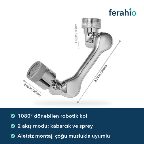 1080° Robotik Musluk Başlığı