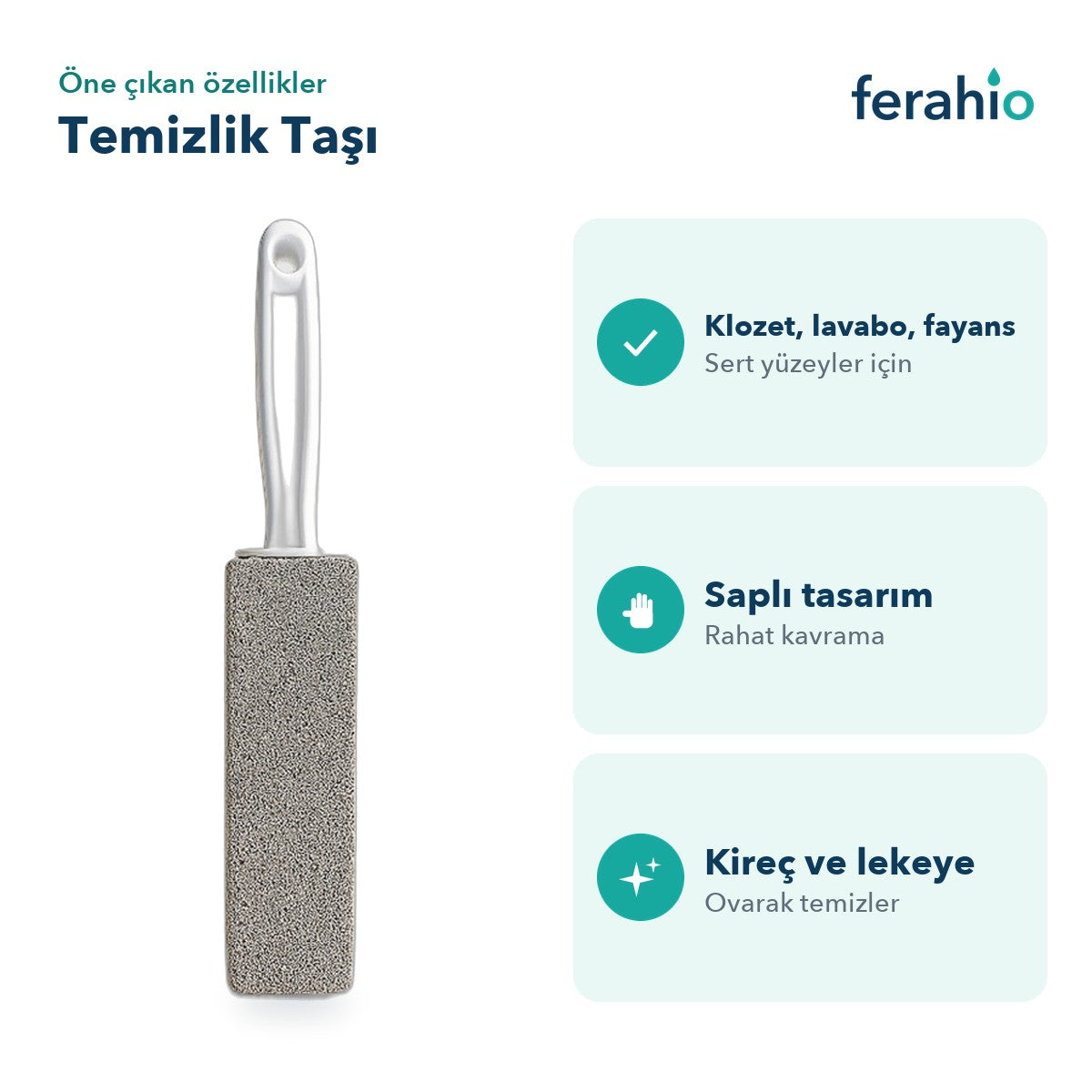 Saplı Temizlik Taşı
