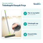Teleskopik Saplı Kauçuk Fırça