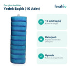 Tuvalet Fırçası Yedek Başlık 10 Adet