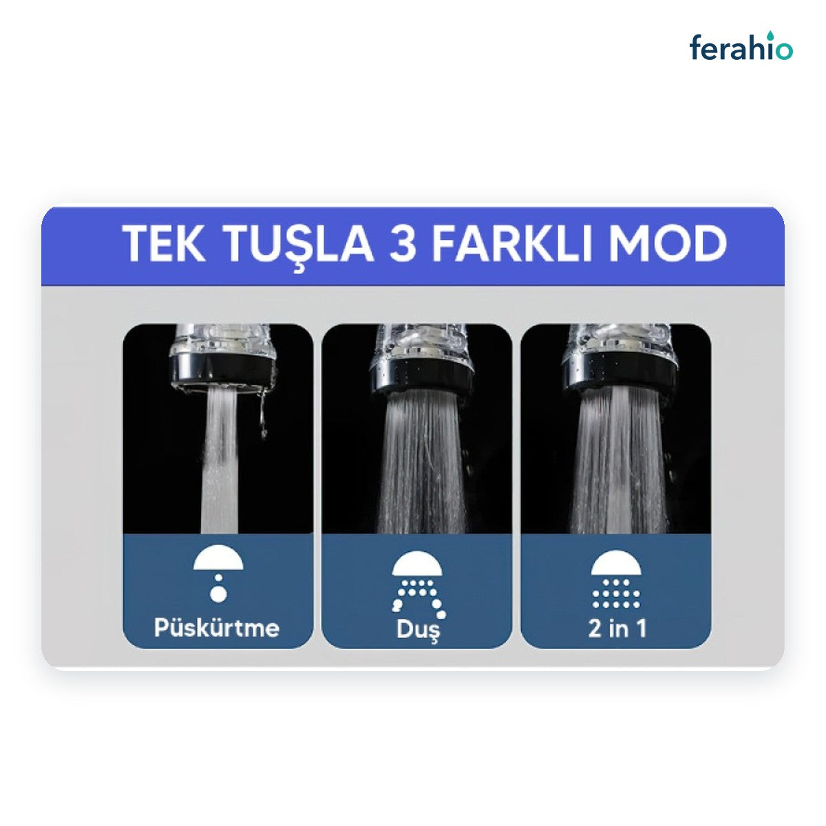 Çok Fonksiyonlu Musluk Başlığı