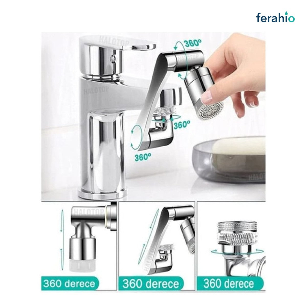 1080° Robotik Musluk Başlığı