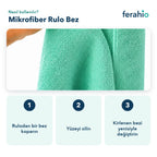 Mikrofiber Rulo Temizlik Bezi 20 Adet