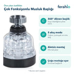 Çok Fonksiyonlu Musluk Başlığı