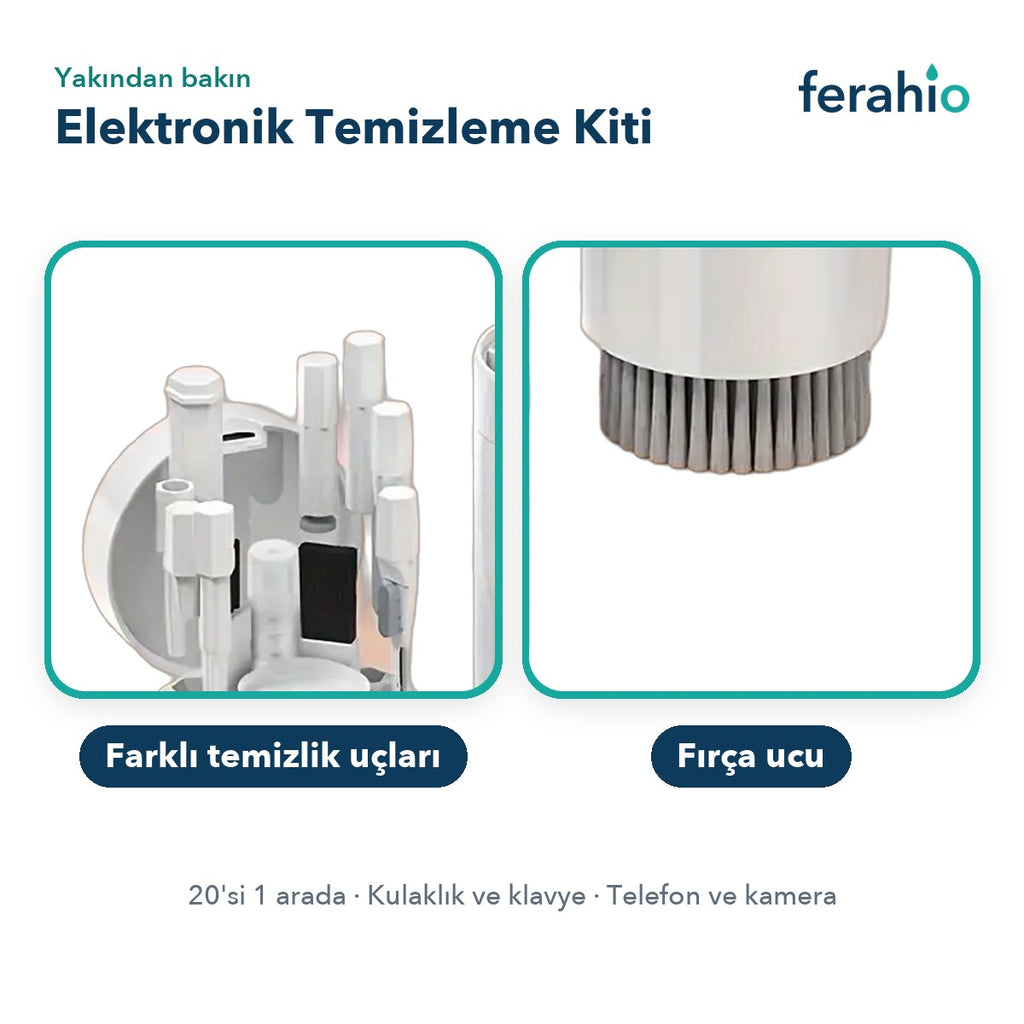 20'si 1 Arada Elektronik Temizleme Kiti