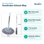Kendinden Sıkmalı Paspas Mop