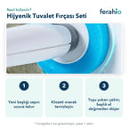 Hijyenik Tuvalet Fırçası Seti