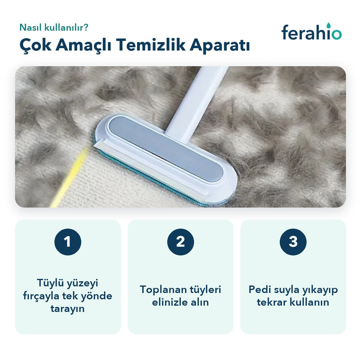 Çok Amaçlı Temizlik Aparatı
