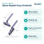 Döner Başlıklı Derz ve Köşe Temizlik Fırçası