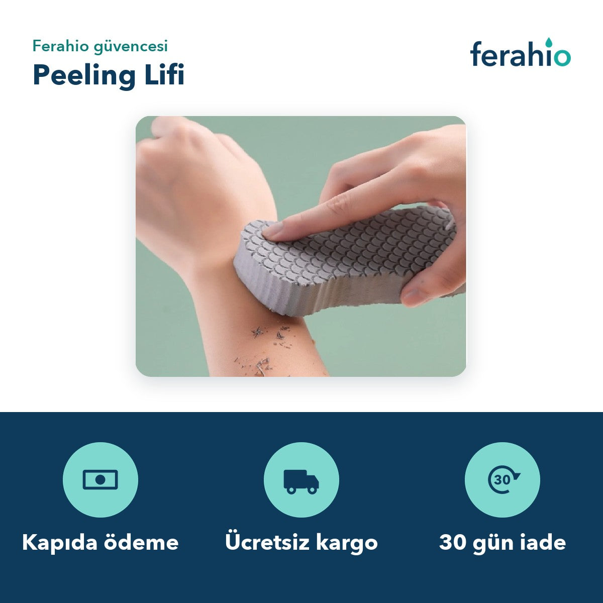 Ölü Deri Temizleyici Peeling Lifi