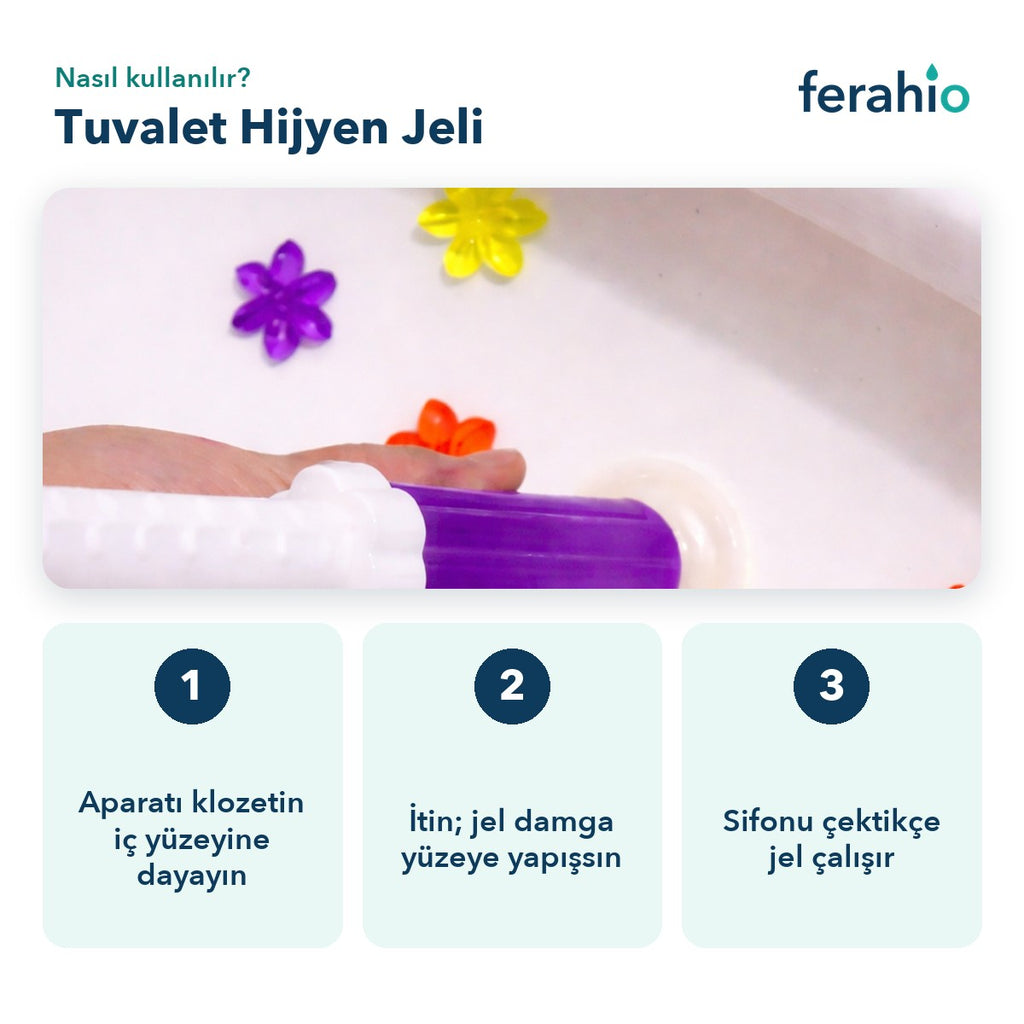 Damgalı Tuvalet Hijyen Jeli