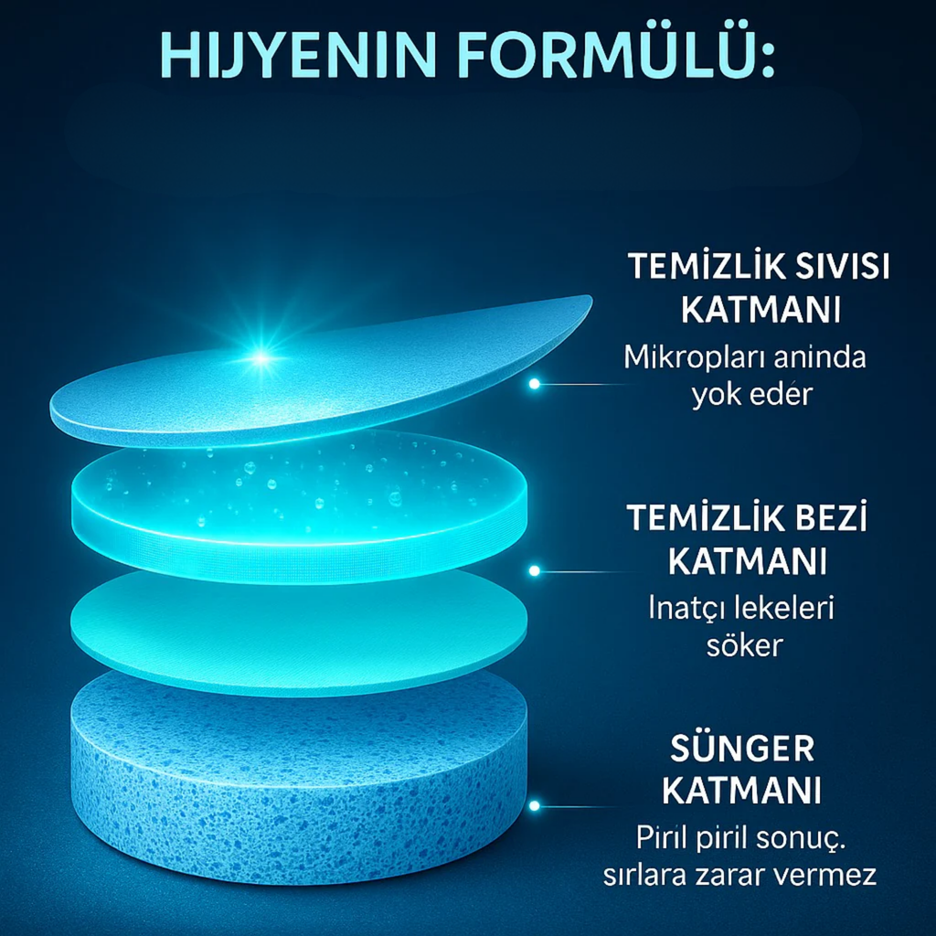 Hijyenik Tuvalet Fırçası Seti