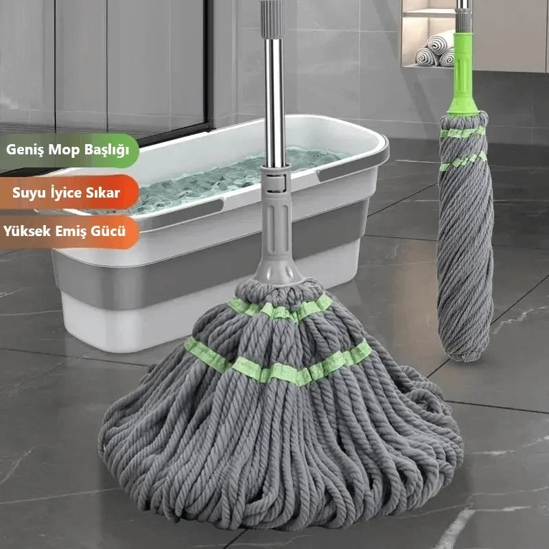 Kendinden Sıkmalı Paspas Mop