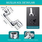 1080° Robotik Musluk Başlığı